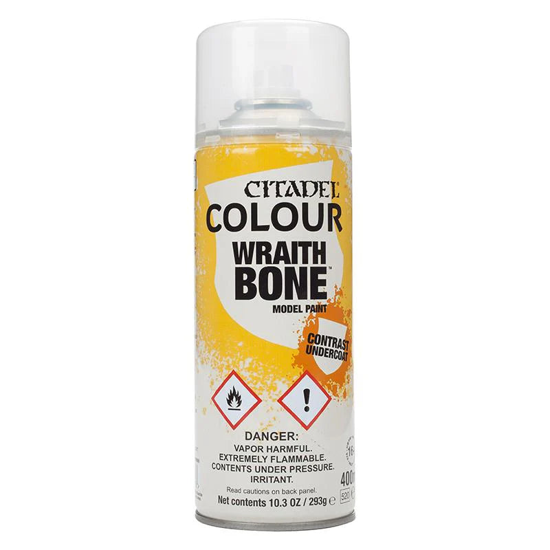 Picture of a can of wraithbone spray paint