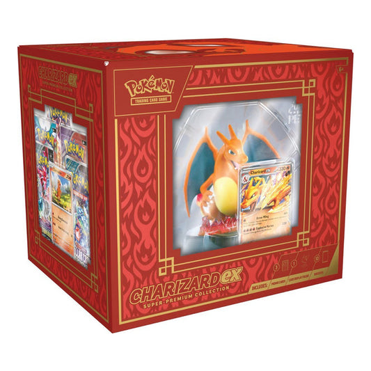 Charizard ex Super Premium Collection Box, releasing in October 2024. 