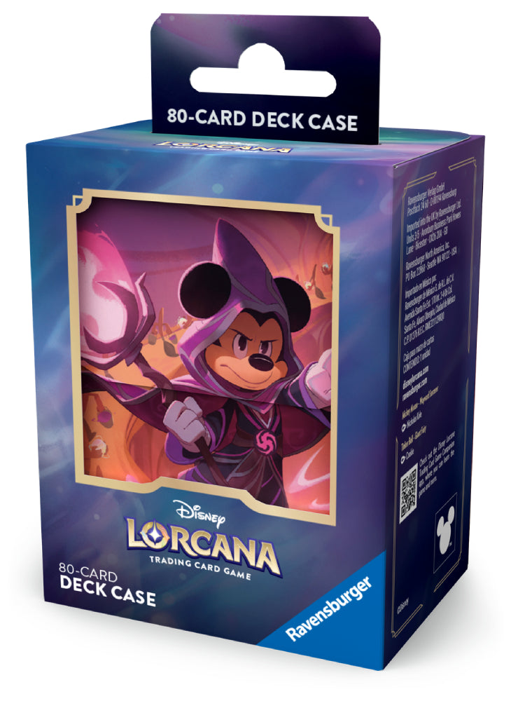 Disney Lorcana Mickey Mouse 80+ Deck Box