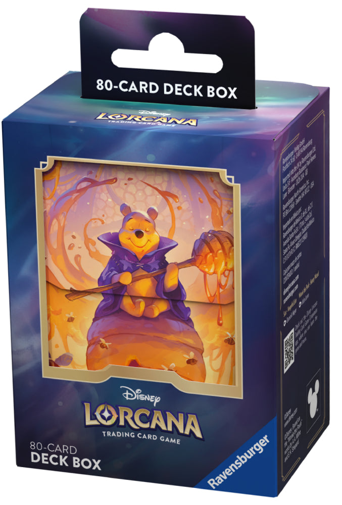Disney Lorcana Winnie The Pooh 80+ Deck Box