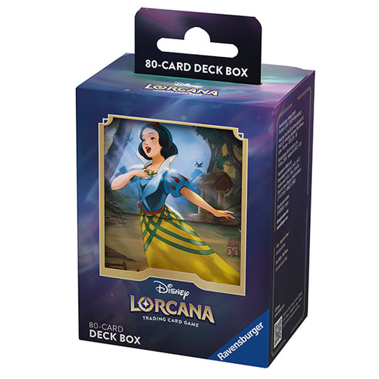 Disney Lorcana Snow White 80+ Deck Box