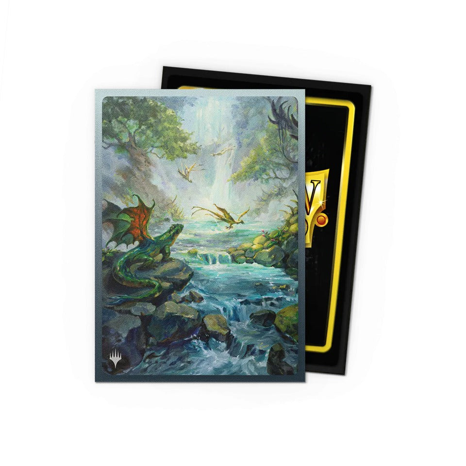 Dragon Shield Sleeves - Misty Rainforest (100 Count - Standard Size)