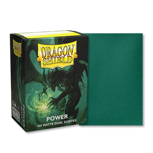 Dragon Shield - Power - Dual Matte Sleeves 100 Count Standard
