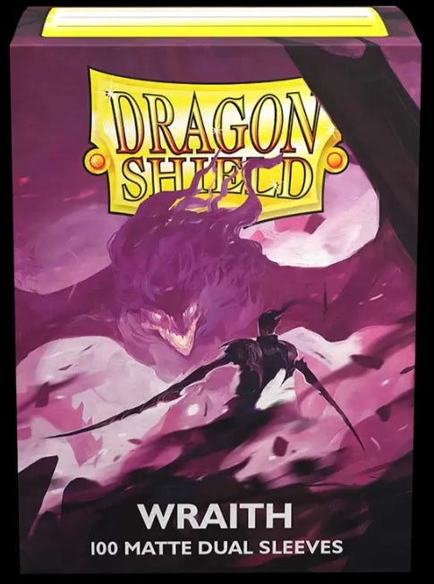 Dragon Shield - Wraith - Dual Matte Sleeves (100 Count - Standard Size)