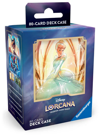 Disney Lorcana Cinderella 80+ Deck Box