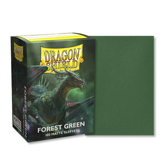 Dragon Shield Sleeve - Forest Green Matte