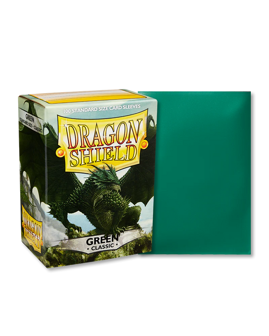 Dragon Shield - Green - Sleeves (100 Count - Standard Size)