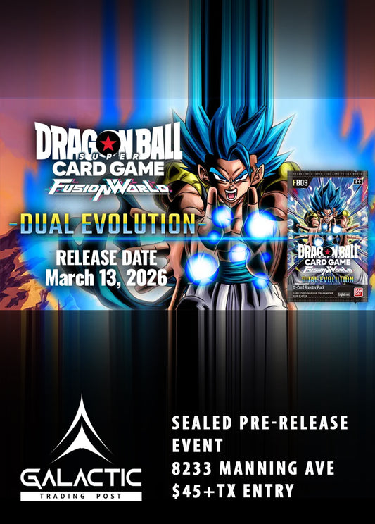 Dragon Ball Fusion World - FB09 - Dual Evolution Release Event - March 14