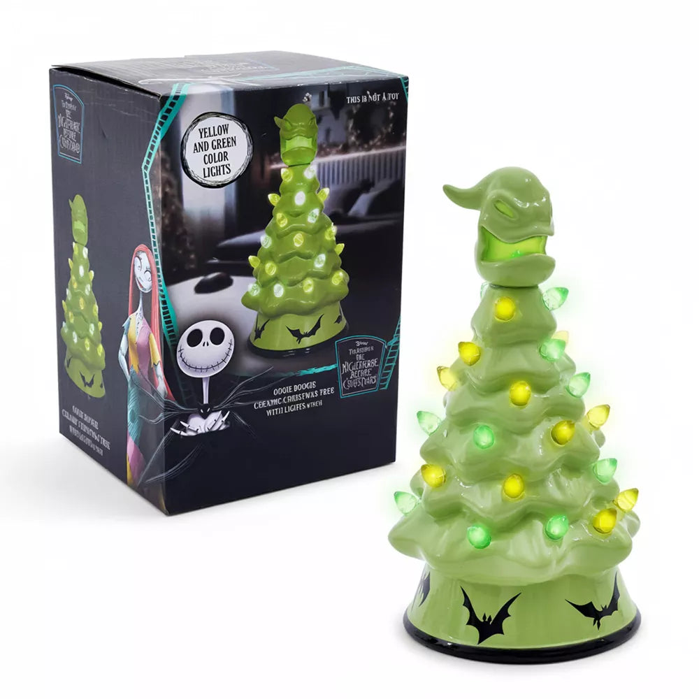 Disney The Nightmare Before Christmas Jack Light-Up Ceramic Christmas Tree