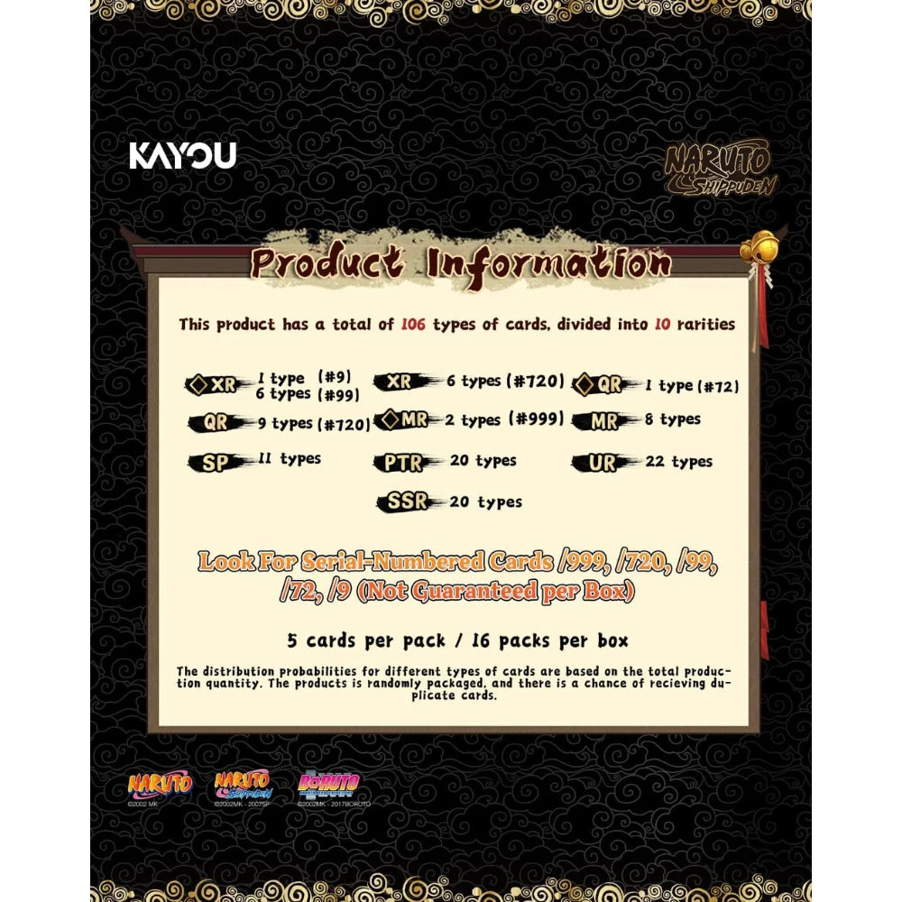 Naruto - Smriti Collectible Cards - NINJA AGE