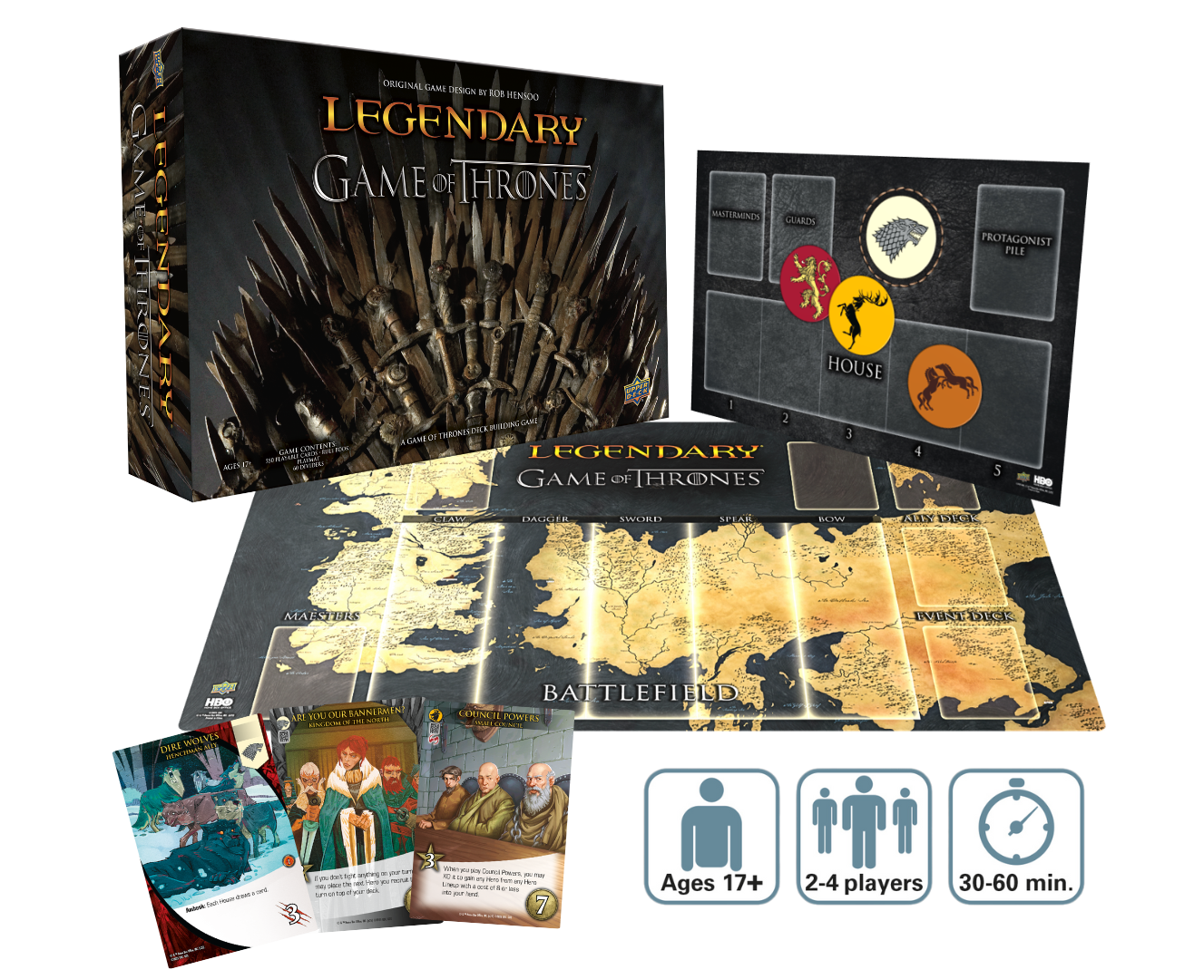 Legendary: Game of Thrones Deck Building Board Game