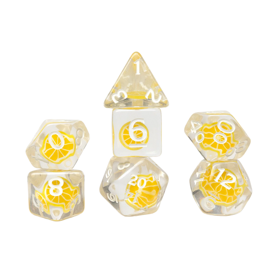Sirius Dice Fruit Slice Dice Set - Lemon