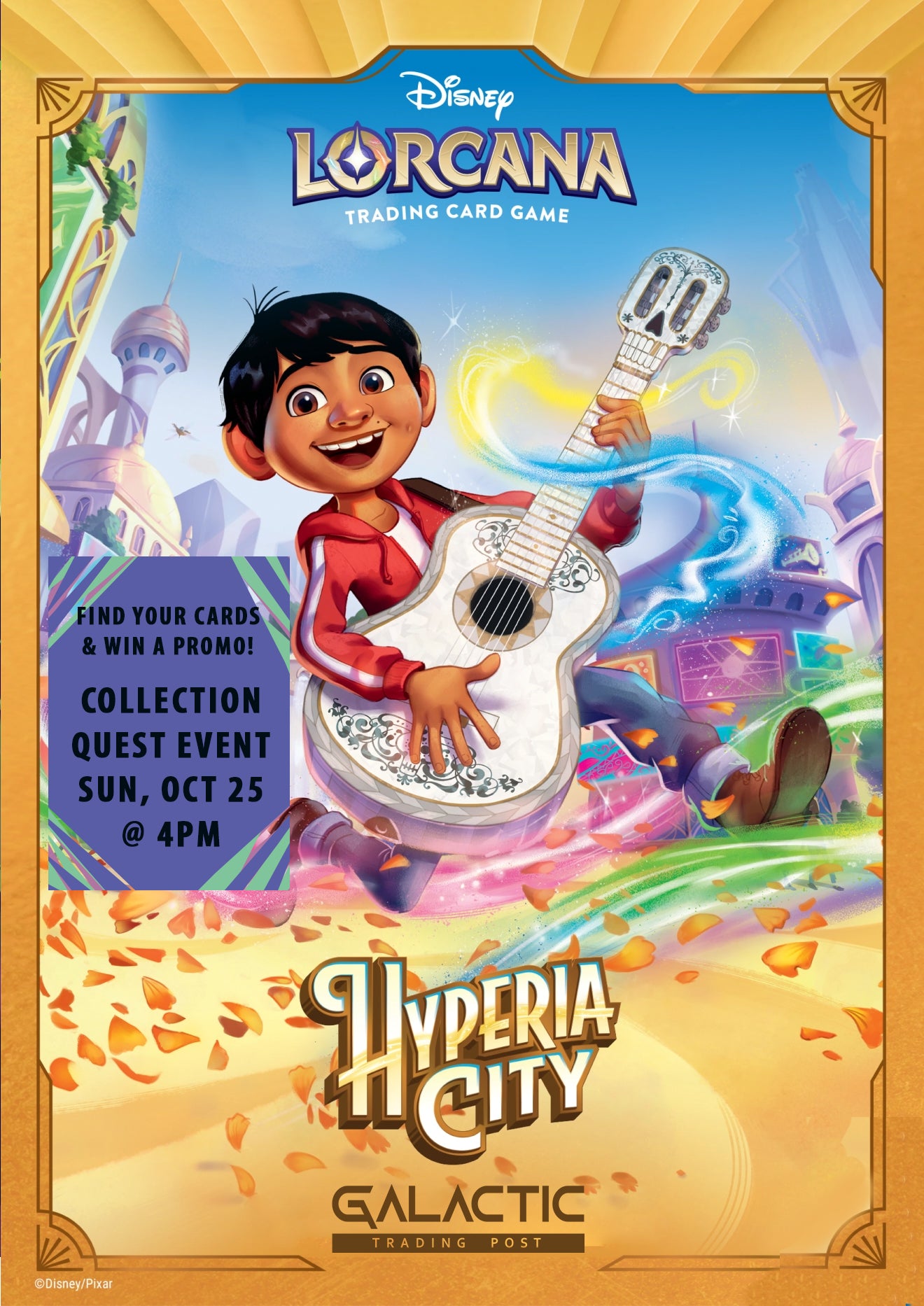 Disney Lorcana: Hyperia City | Collection Quest Event - Sun, Oct 25, 2026