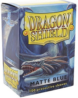 Dragon Shield Sleeves - Matte Blue - 100ct