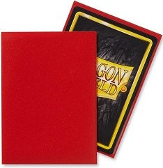 Dragon Shield - Crimson - Matte Sleeves (100 Count - STD Size)