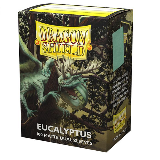 Dragon Shield - Eucalyptus - Dual Matte Sleeves (100 Count - Standard Size)