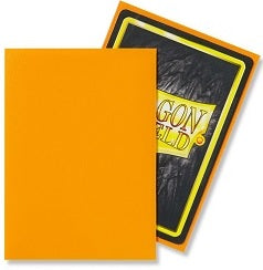 Dragon Shield - Orange - Matte Sleeves (100 Count - STD Size)