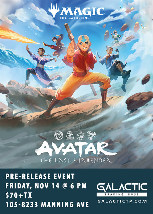 Magic: the Gathering Avatar: The Last Airbender Pre-Release - November 14, 2025 Event