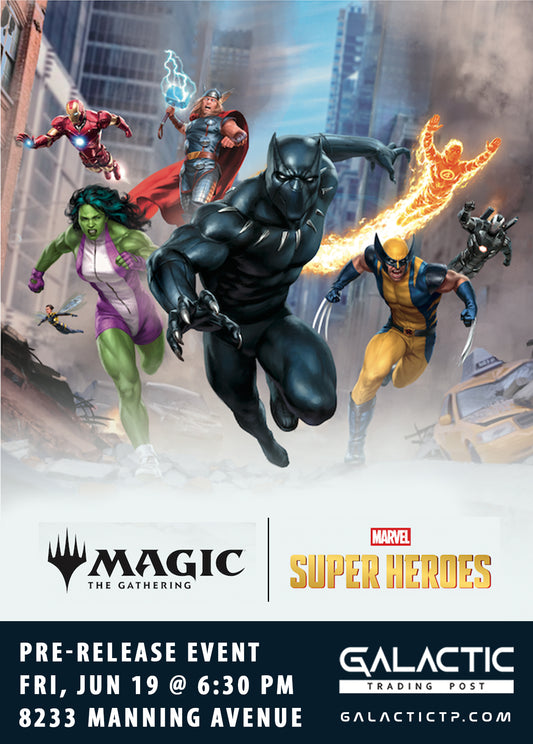 MTG | Marvel Super Heroes Pre-Release - Fri, June 19, 2025 6:30PM [Event]