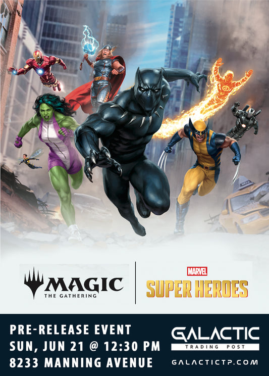MTG | Marvel Super Heroes Pre-Release - Sun, June 21, 2025 12:30PM [Event]