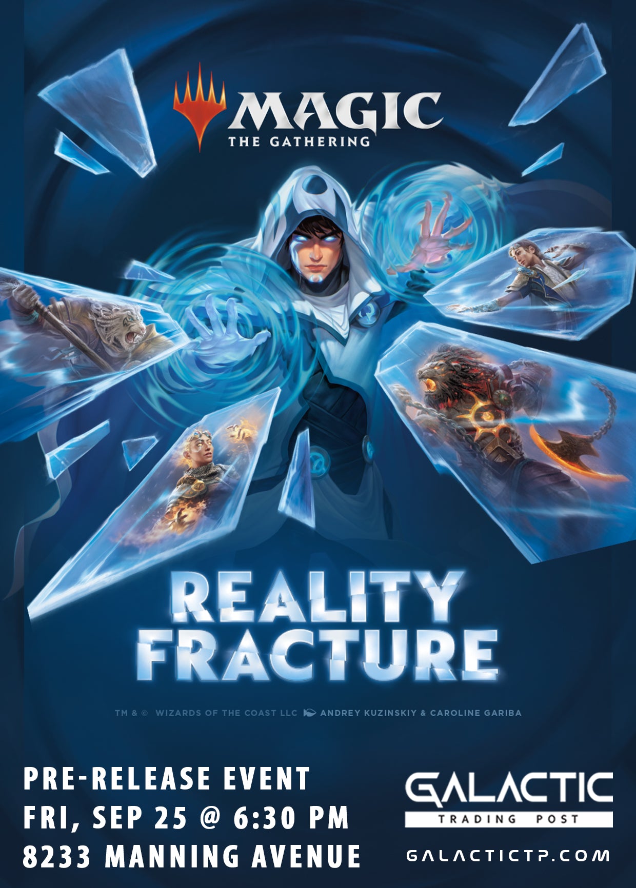 MTG | Reality Fracture Pre-Release (16 spots) - Fri, Sep 25, 2026, 6:30PM [Event]