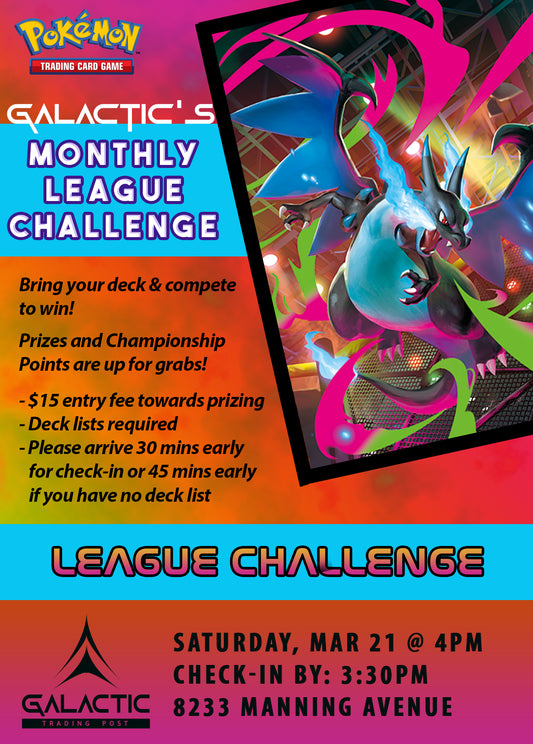Pokémon TCG: March League Challenge - Sat Mar 21 [Event]