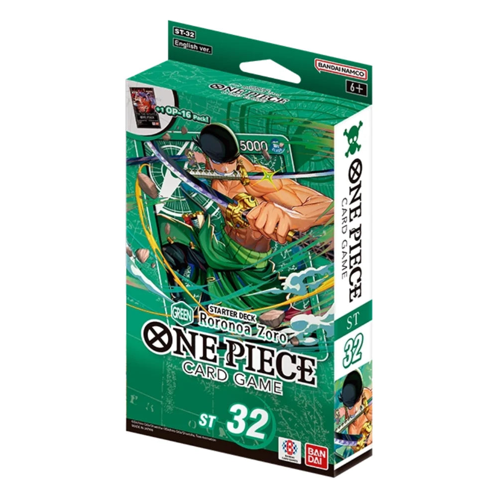 One Piece: ST32: Roronoa Zoro - Starter Deck (Pre Order)