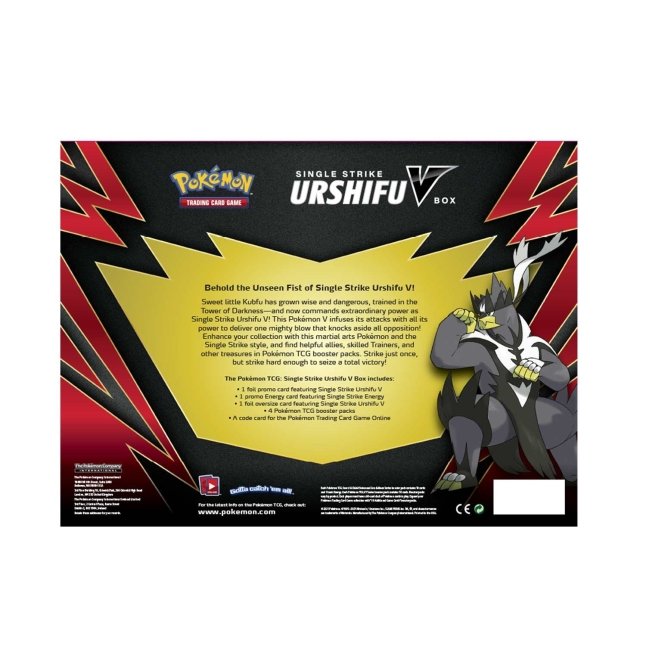 Pokémon TCG: Urshifu V: Single Strike Box