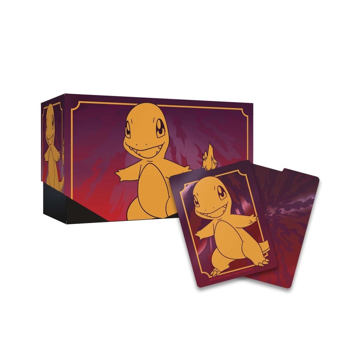 Hold your collection in this cool Charmander box with dividers
