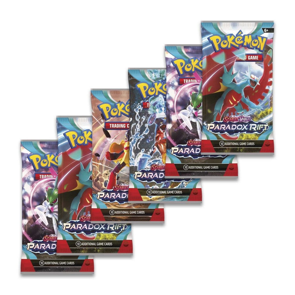 photo of 6 booster packs