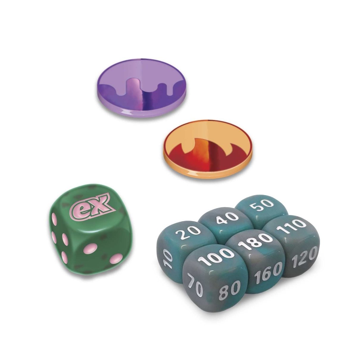 counters and dice