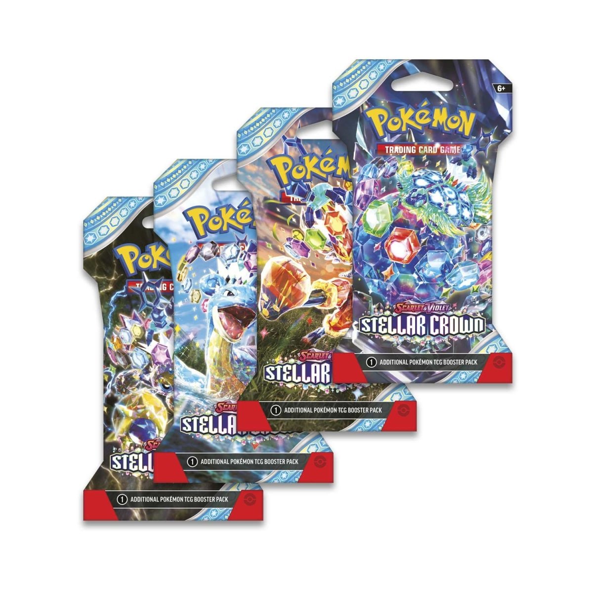 Pokémon TCG: Stellar Crown Sleeved Booster Pack