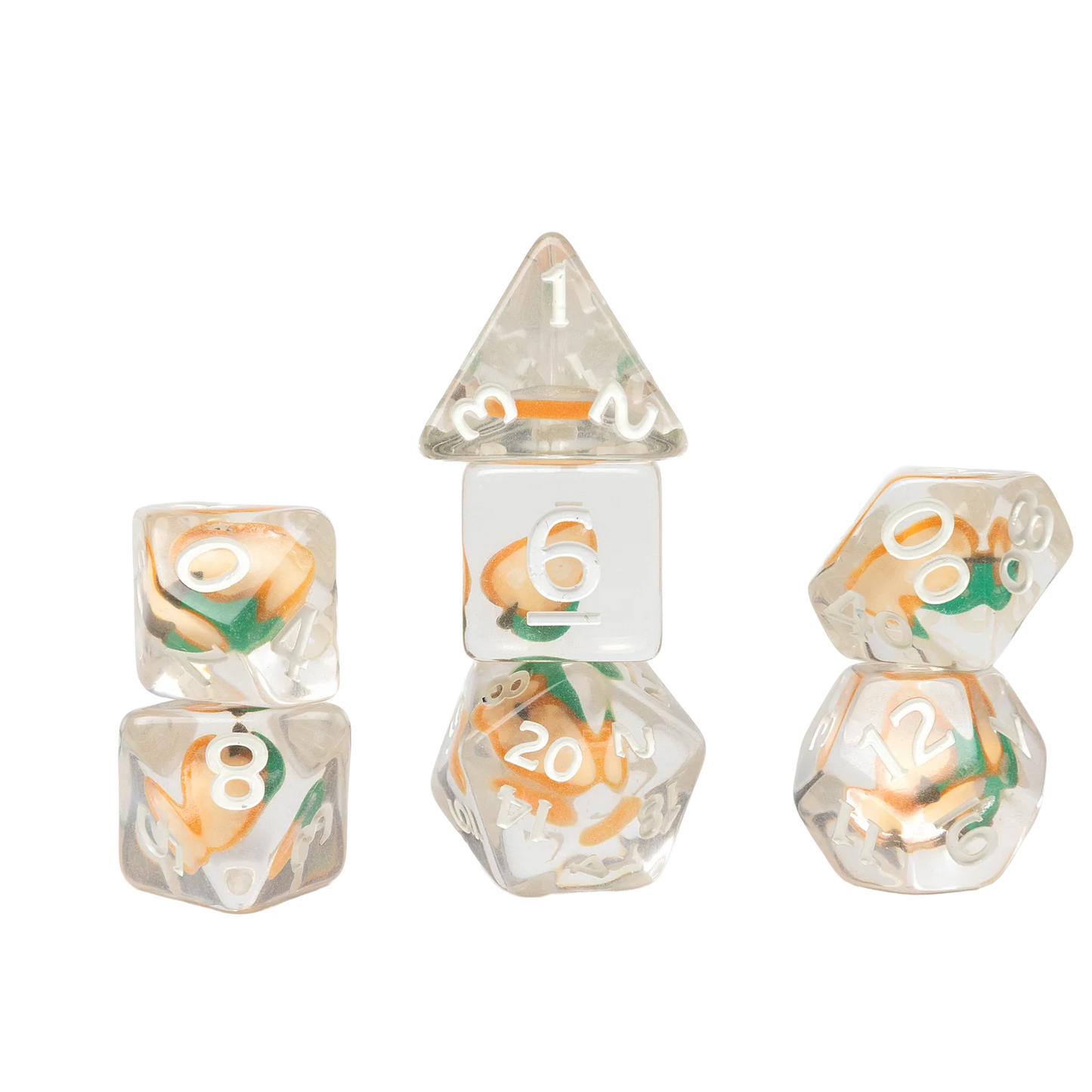 Sirius Dice Fruit Slice Dice Set - Peach