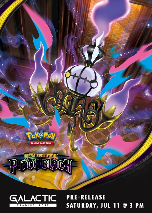 Pokémon TCG: Pitch Black Pre-Release Event (7 Booster Packs) - Sat, July 11
