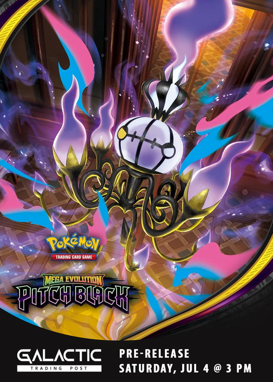Pokémon TCG: Pitch Black Pre-Release Event (7 Booster Packs) - Sat, July 4