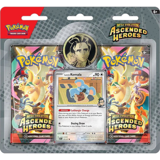 Pokémon TCG: Ascended Heroes 2-Pack (Larry's Komala)