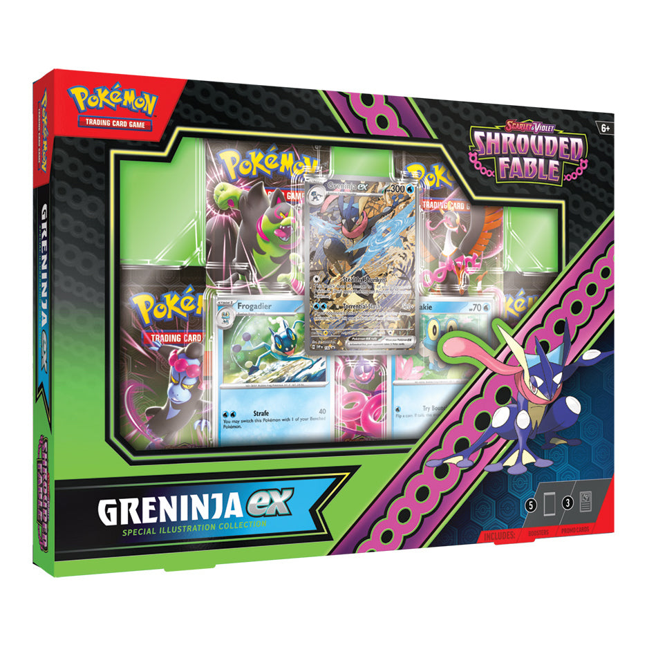 Pokémon TCG: Shrouded Fable | Greninja EX Collection Box