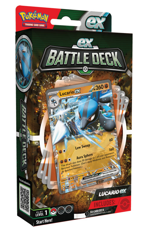 Pokémon TCG: Lucario EX Battle Deck