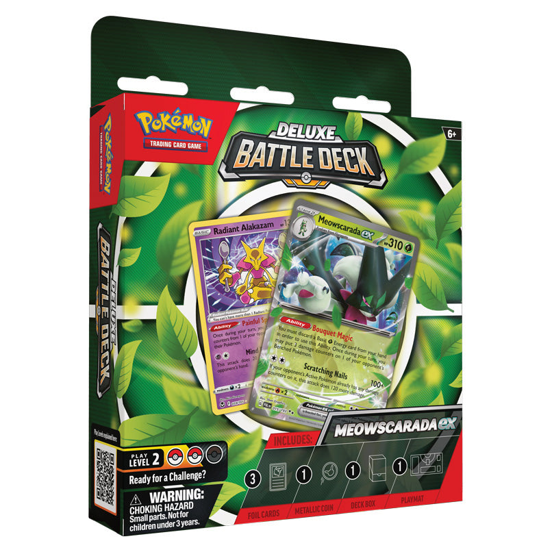 Pokémon TCG: Deluxe Battle Deck | Meowscarada EX.