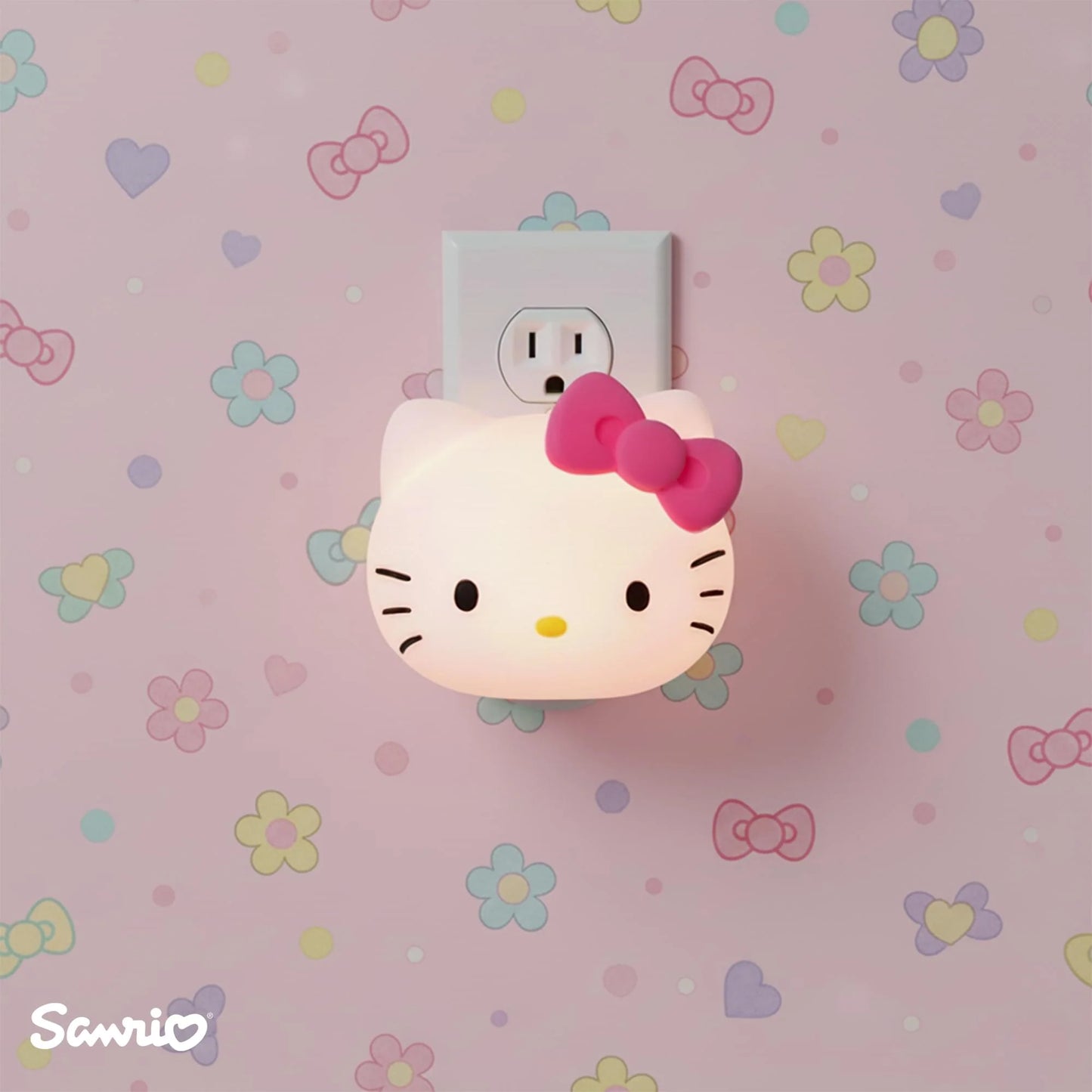 Ukonic Sanrio Hello Kitty Face Plug-in Nightlight, LED Mood Light (Copy)
