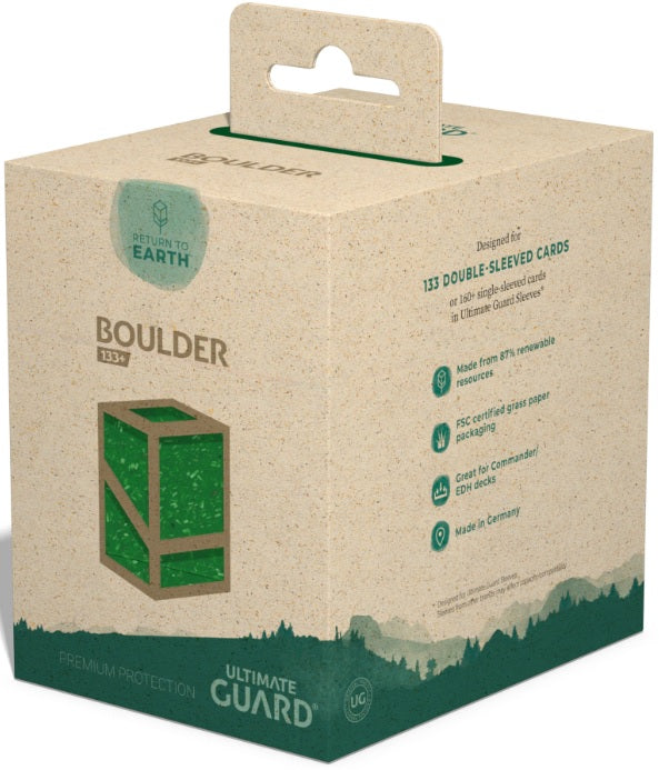 Ultimate Guard Return To Earth Deck Case Green (133+)