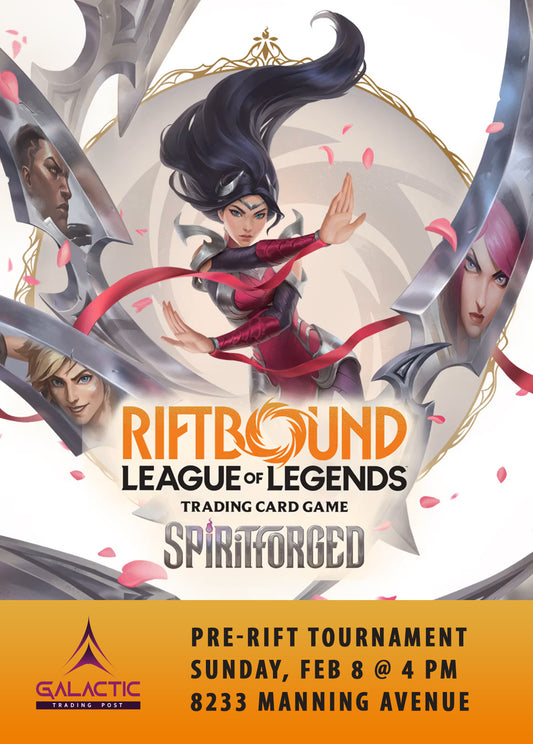 Riftbound Spiritforged: Pre-Rift Tournament [Event] - February 8, 2026