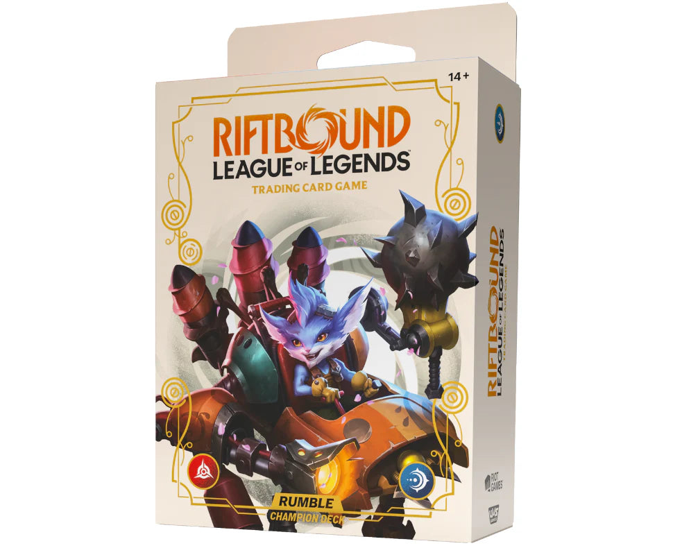 Riftbound: Spiritforged Champion Deck - Rumble [Pre-Order]