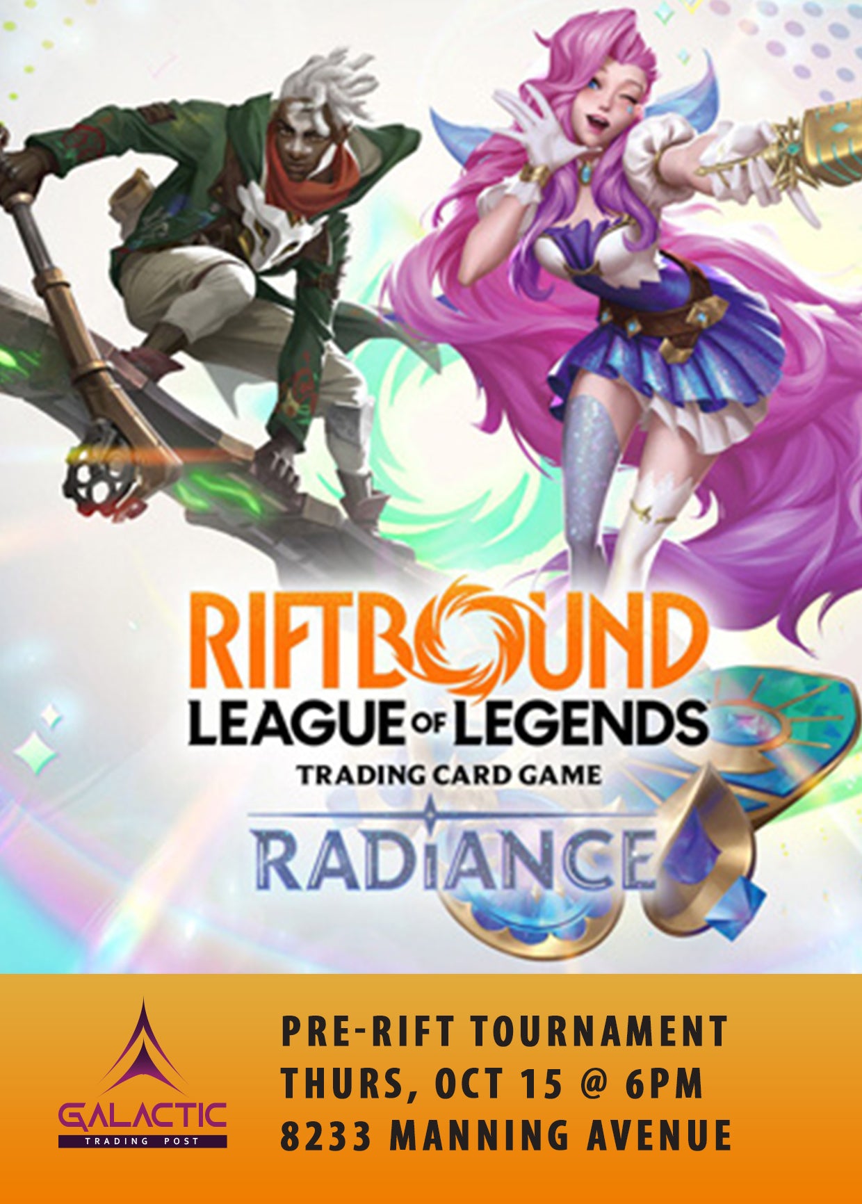 Riftbound Radiance: Pre-Rift Tournament [Event] - October 15, 2026