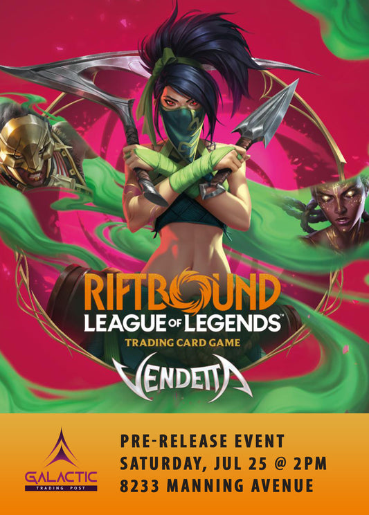 Riftbound Vendetta: Pre-Rift Tournament [Event] - July 25, 2026