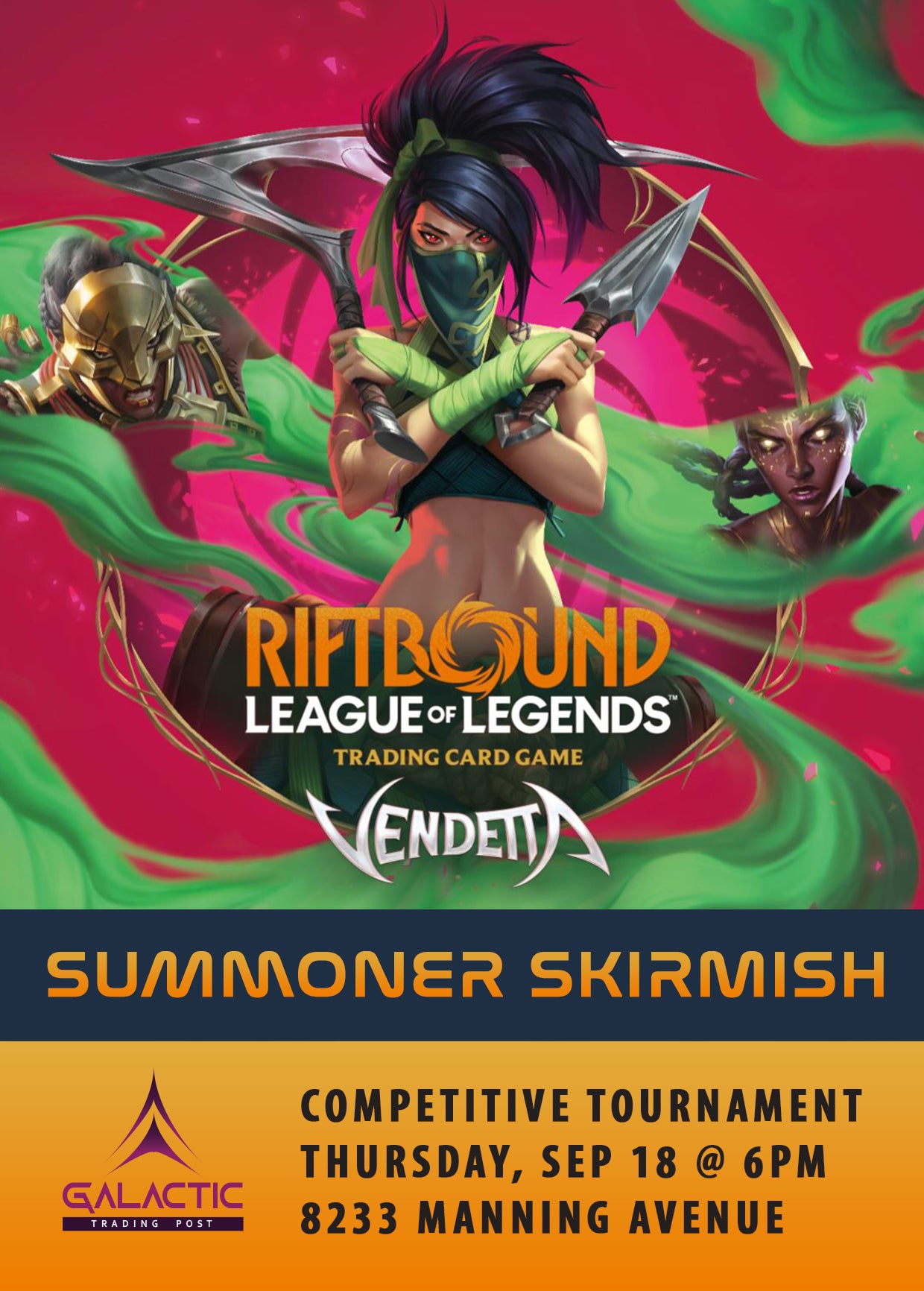 Riftbound: September Summoner Skirmish [Event] - Sept 18, 2026