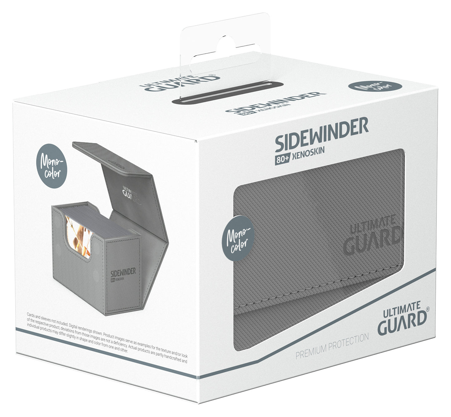 Ultimate Guard Sidewinder 80+ Monocolor Grey
