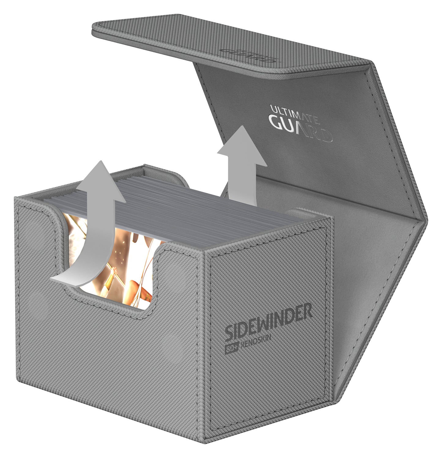Ultimate Guard Sidewinder 80+ Monocolor Grey