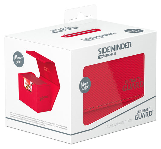 Ultimate Guard Sidewinder 80+ Monocolor Red
