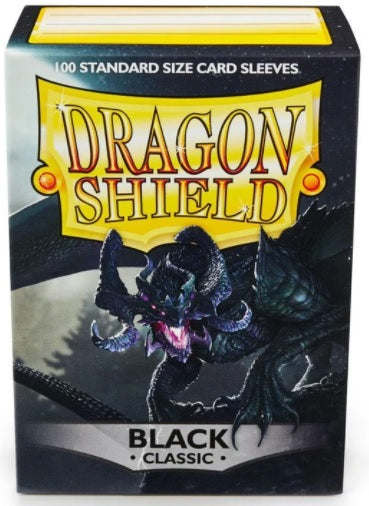 Dragon Shield Sleeve - Classic Black 100 CT